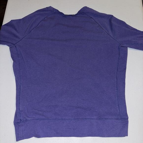 Nike Dri-Fit Sportswear Purple Gym Lightweight Sweatshirt Size Women's Medium - Picture 5 of 5